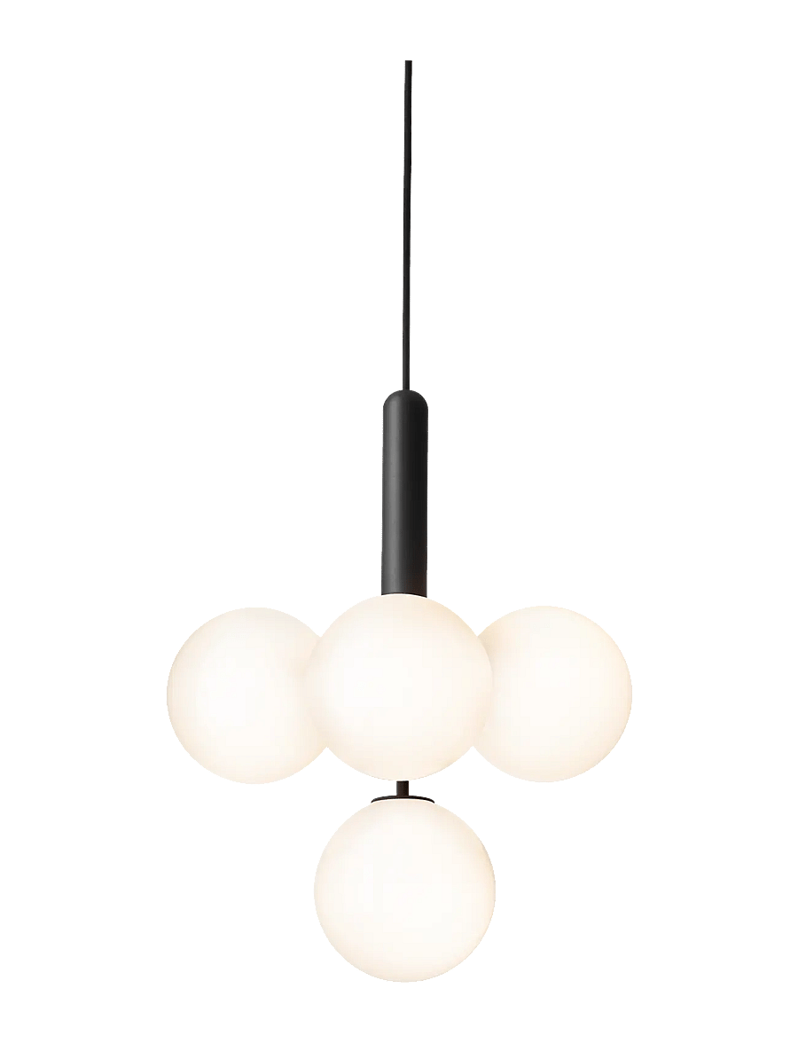 Nuura - Miira 4 - rippvalgustid - rock grey/opal white - 1
