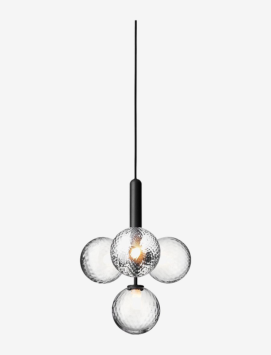 Nuura - Miira 4 - piekaramās lampas - rock grey/optic clear - 1