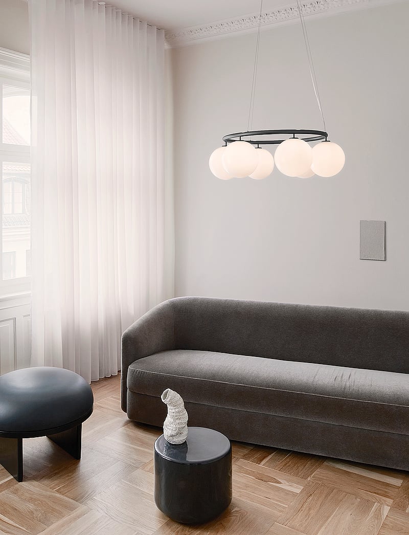 Nuura - Miira 6 Circular - pendellampen - rock grey / opal - 0