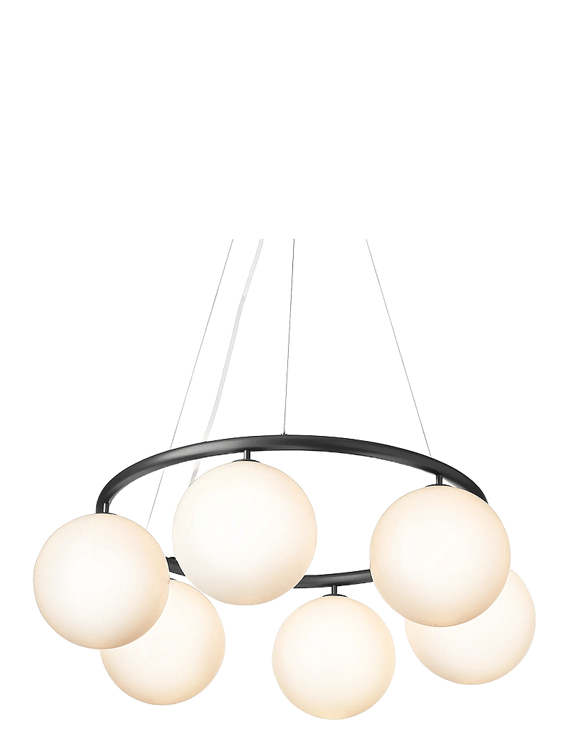 Nuura - Miira 6 Circular - pendellampen - rock grey / opal - 2