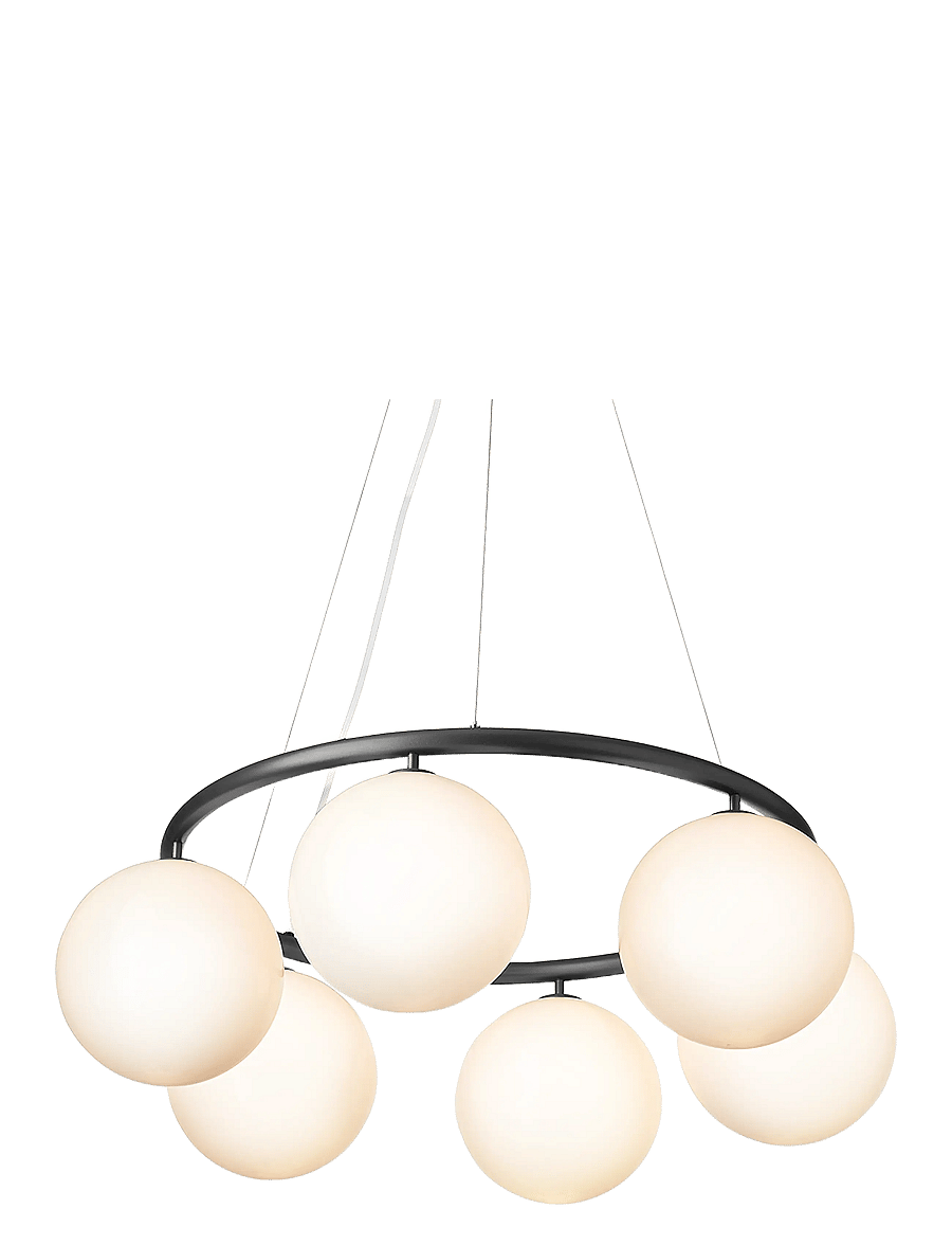 Nuura - Miira 6 Circular - rippvalgustid - rock grey / opal - 2