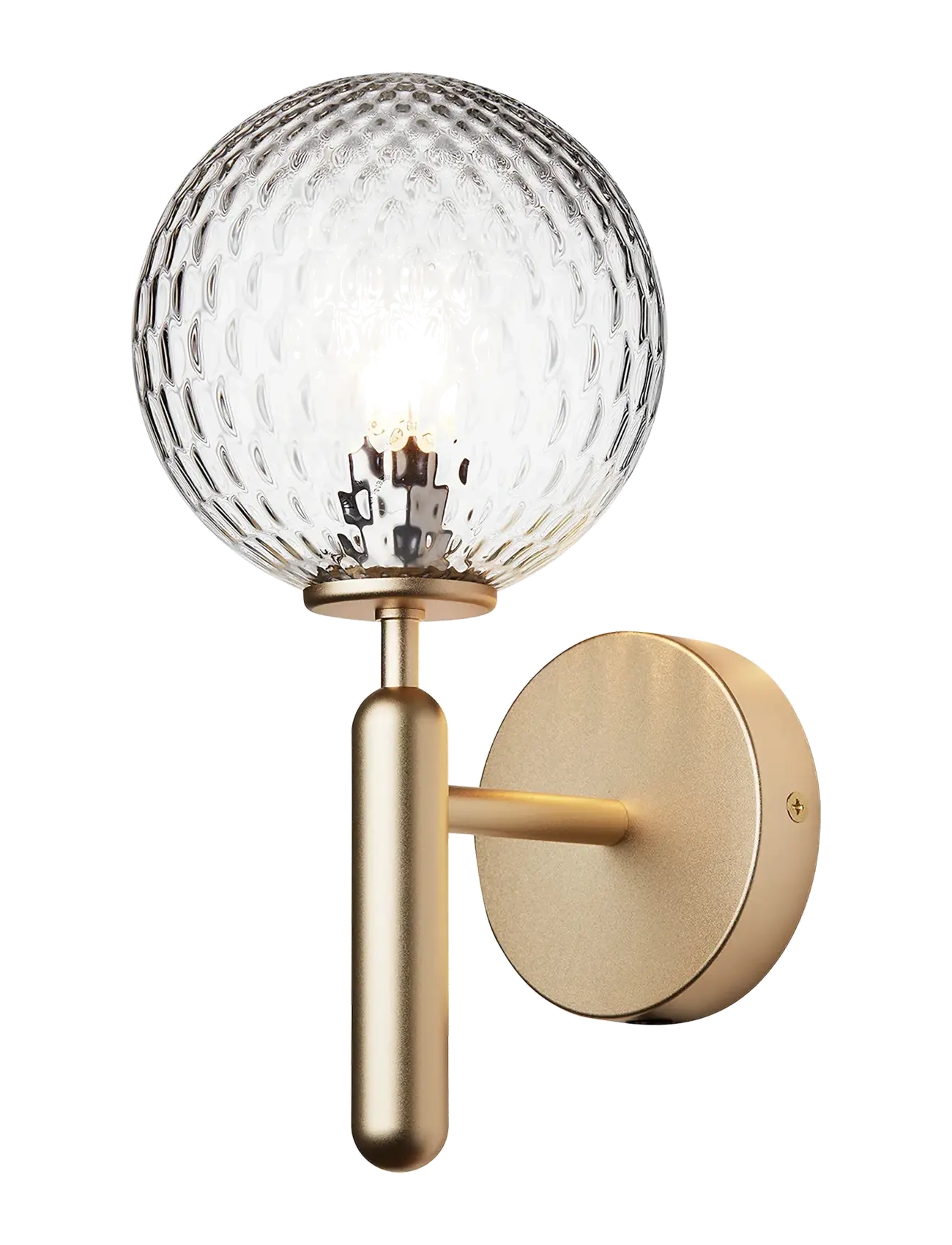 Nuura Miira Wall - Valaisimet - BRASS / OPTIC CLEAR / gold