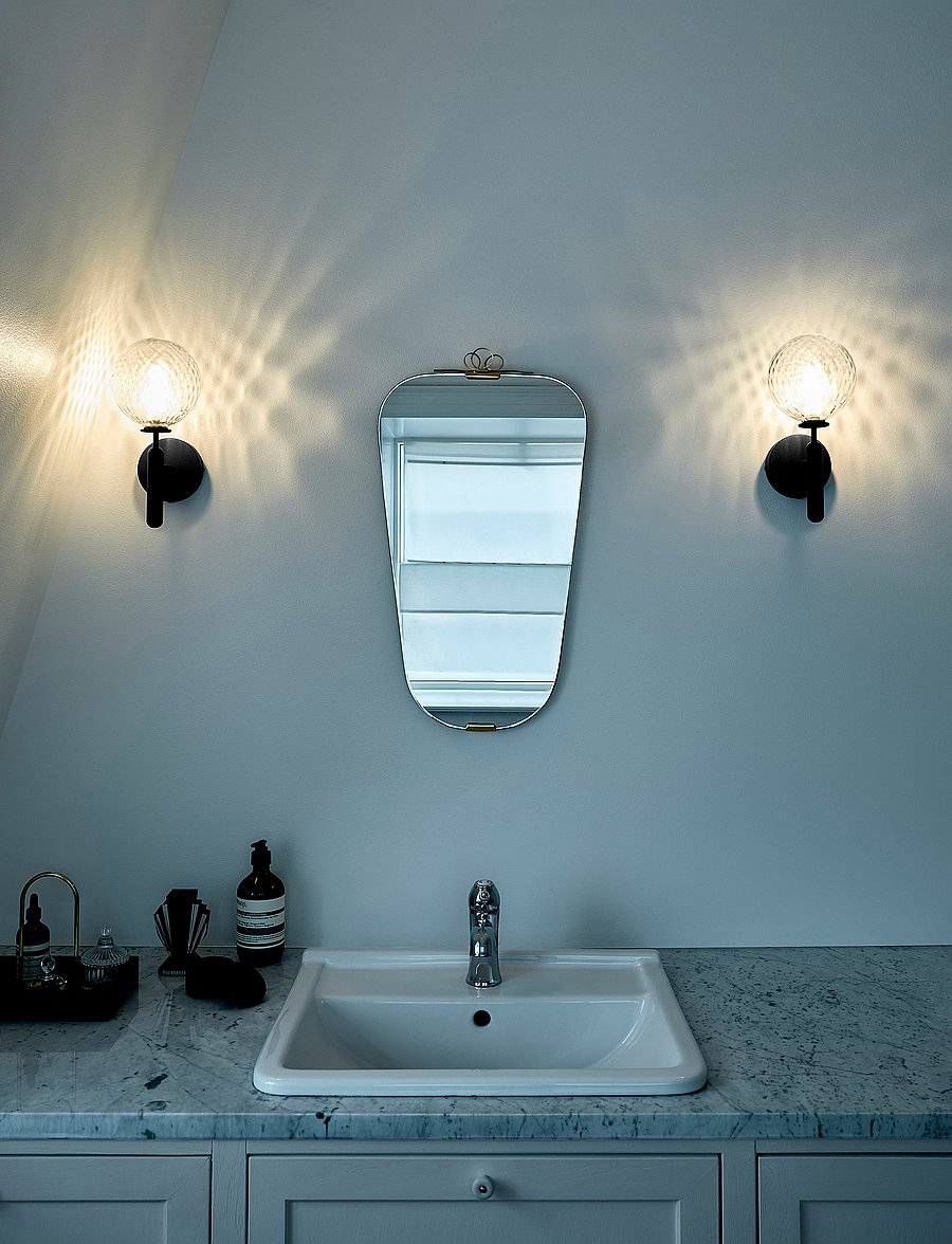 Nuura - Miira Wall - wandleuchten - rock grey/optic clear - 5