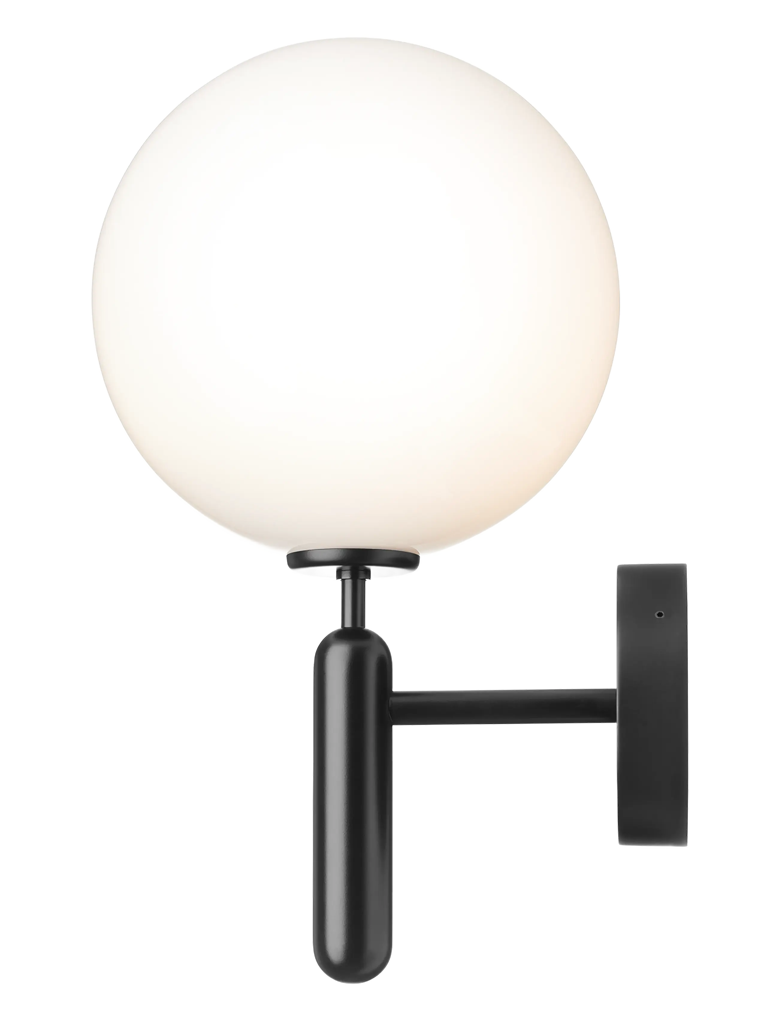 Nuura - Miira Wall Outdoor - välisseinavalgustid - black / opal - 2