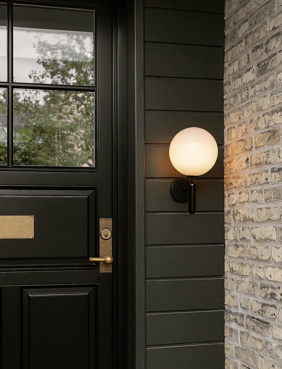 Nuura - Miira Wall Outdoor - außenwandleuchten - black / opal - 3