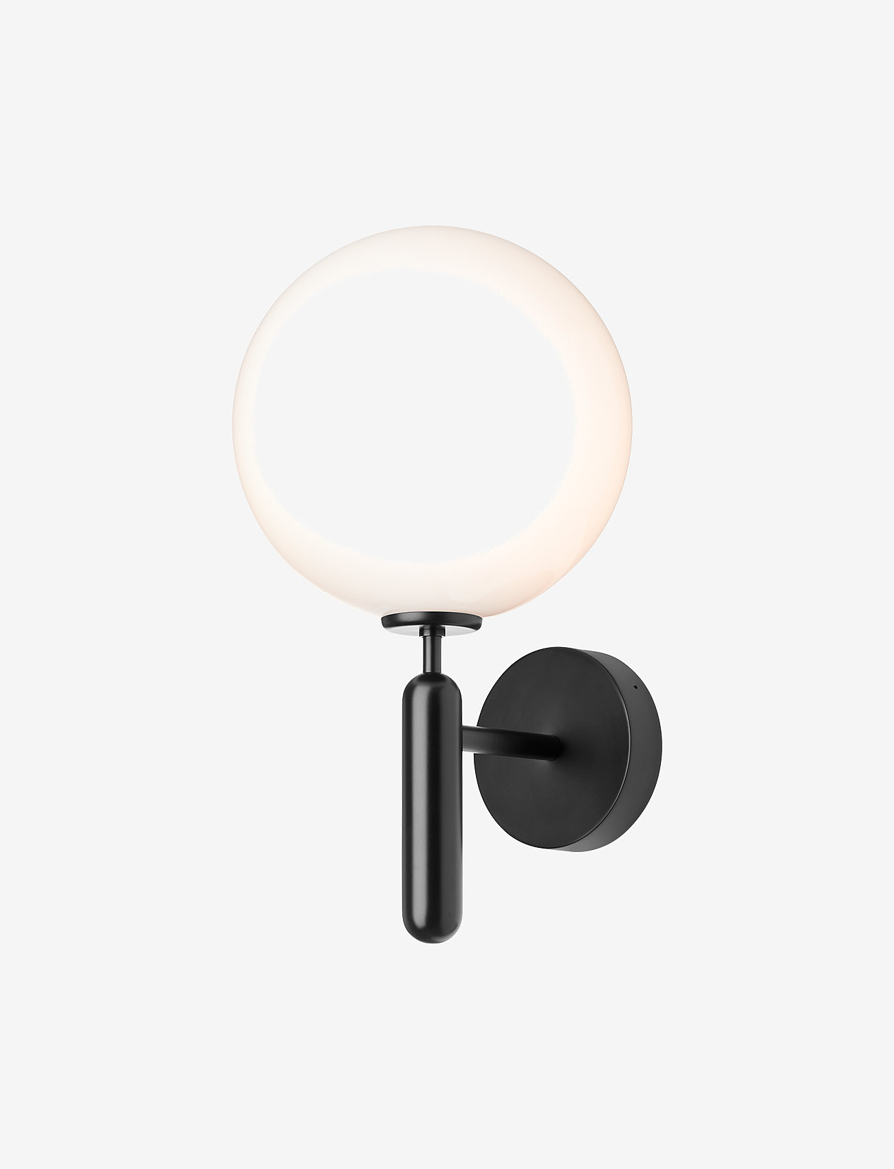 Nuura - Miira Wall Outdoor - välisseinavalgustid - black / opal - 1