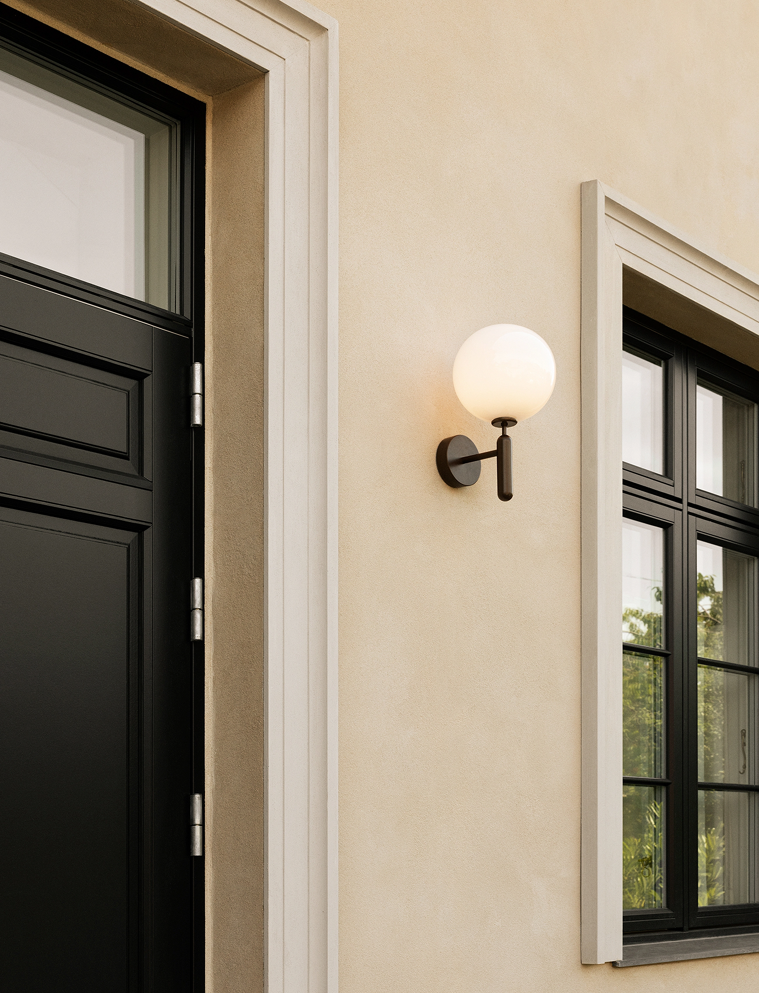 Nuura Miira Wall Outdoor, One Size x 22.6, Outdoor Lighting, Gold - Lights, Homeware