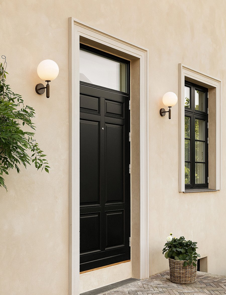 Nuura - Miira Wall Outdoor - välisseinavalgustid - dark bronze / opal - 3