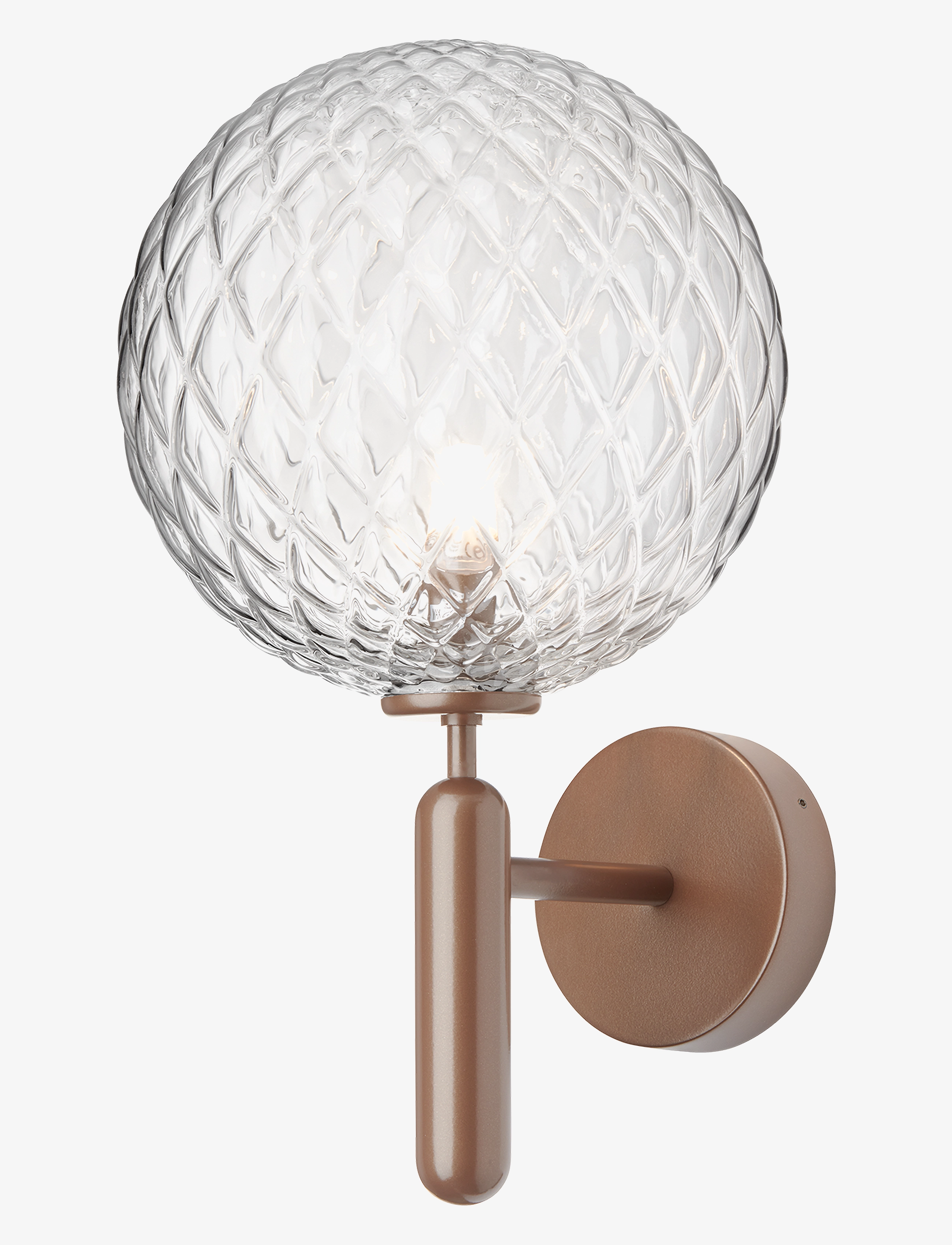 Nuura Miira Wall Outdoor, Udendørs væglampe, Guld, Str: ONE SIZE x 22.6