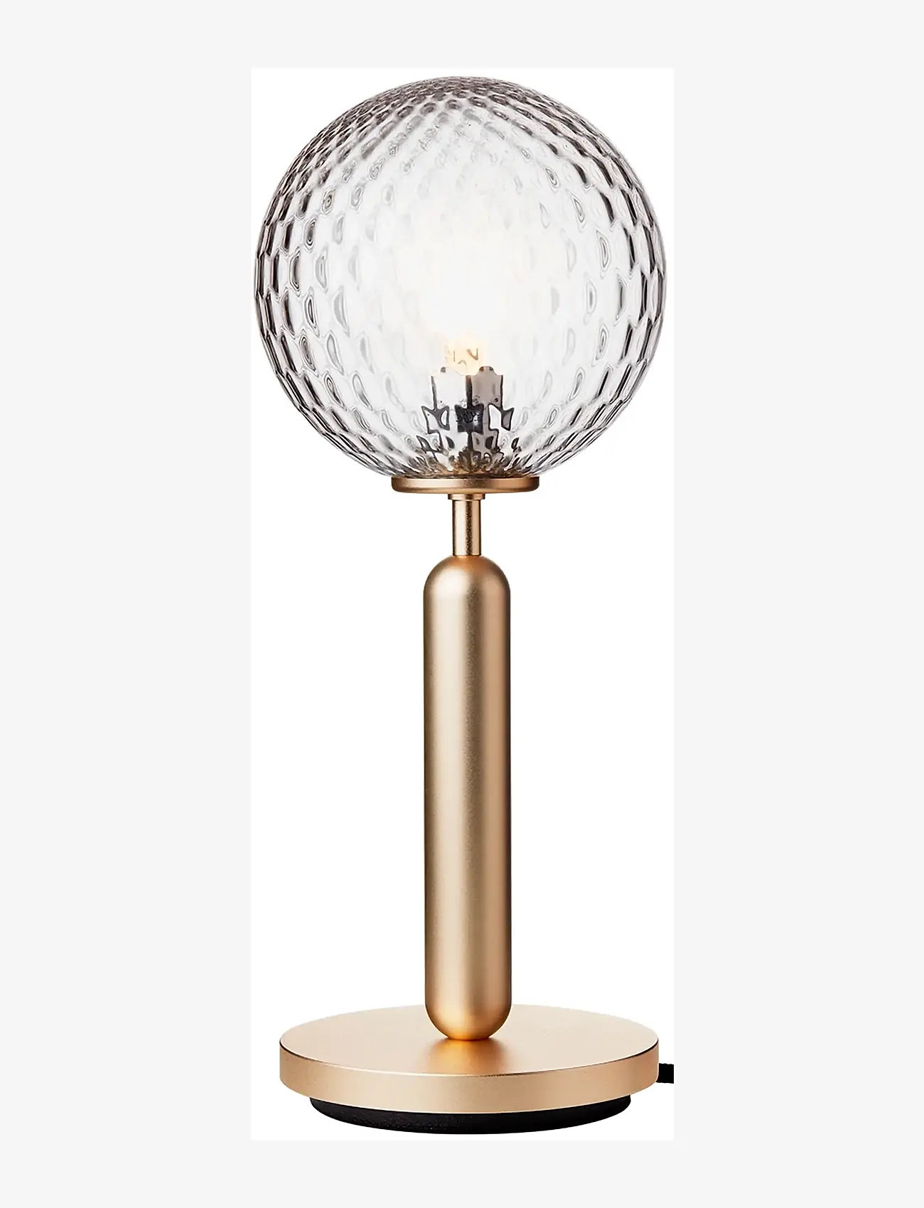 Nuura - Miira Table - laualambid - brass / optic clear - 1