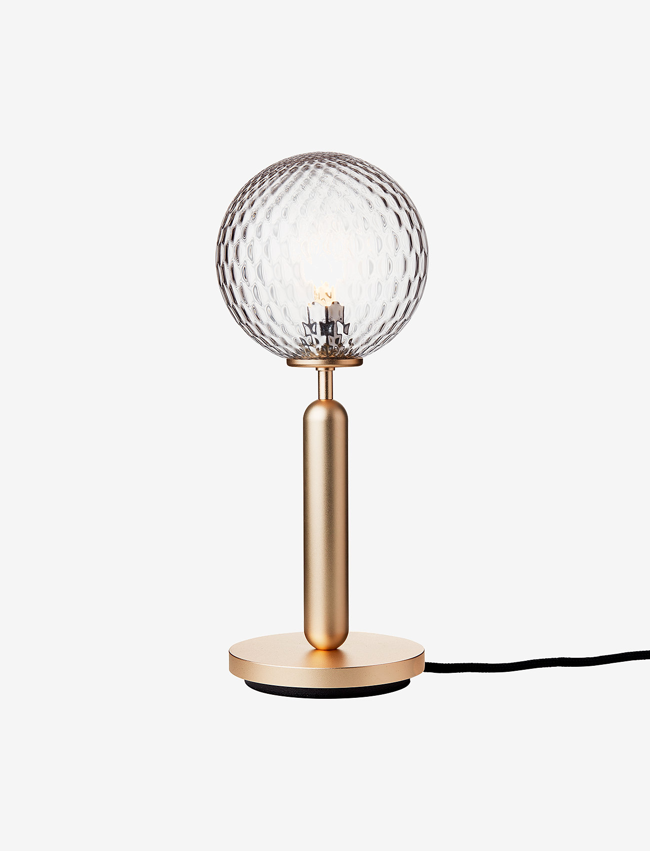 Nuura - Miira Table - fönsterlampor - brass / optic clear - 0