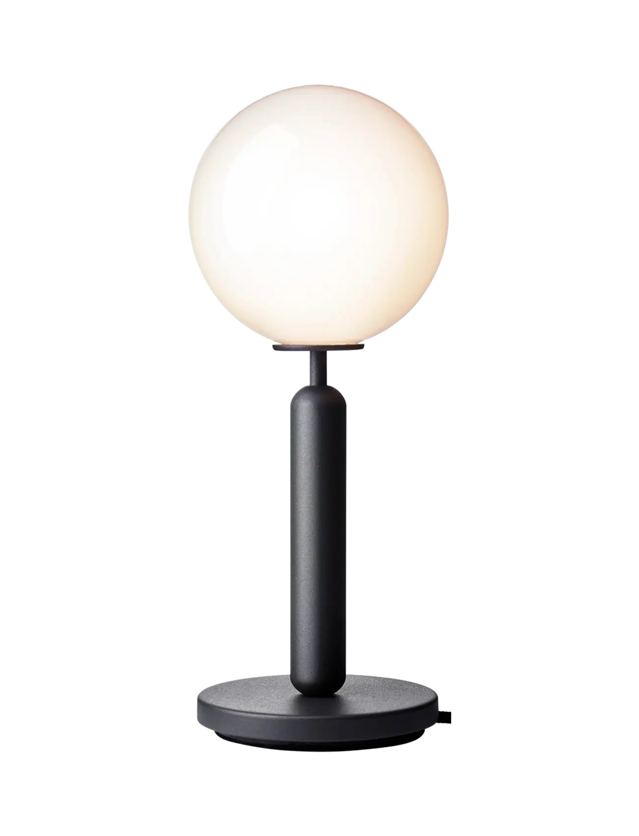 Nuura Miira Table - Nuura - ROCK GREY/OPAL WHITE / black