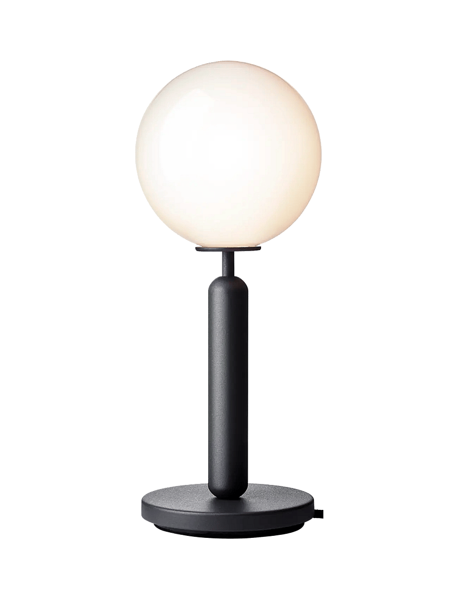 Nuura - Miira Table - schreibtisch- & tischlampen - rock grey/opal white - 0