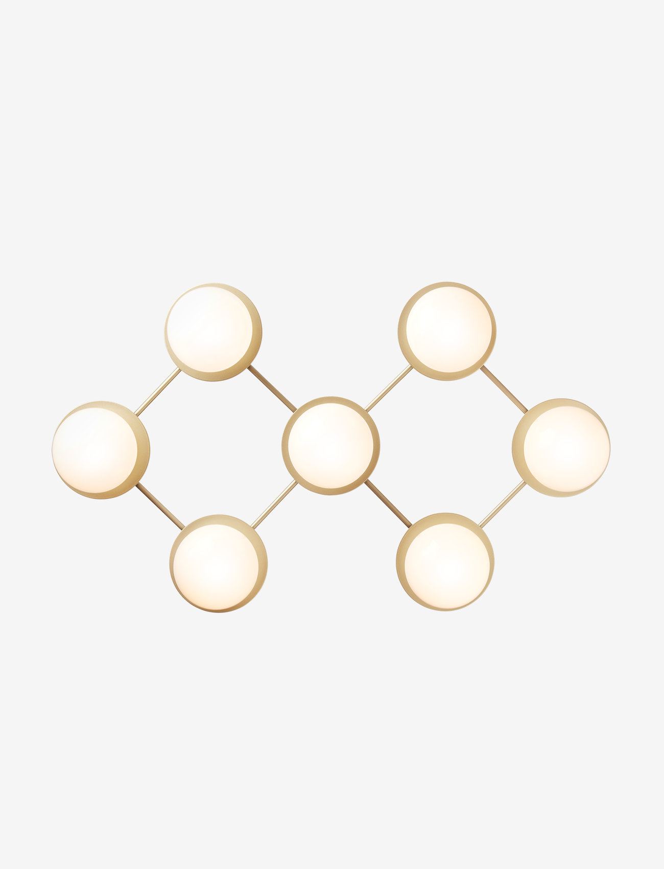 Nuura - Liila 7 - wandleuchten - nordic gold / opal - 1