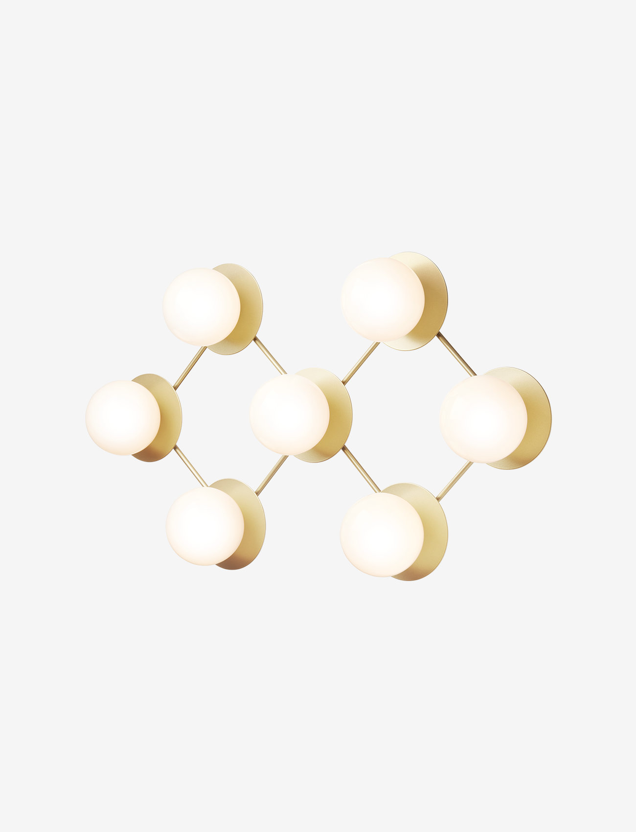 Nuura - Liila 7 - wandleuchten - nordic gold / opal - 2