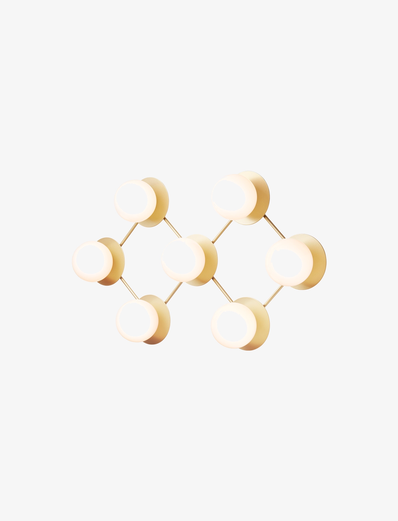 Nuura - Liila 7 - wall lamps - nordic gold / opal - 3