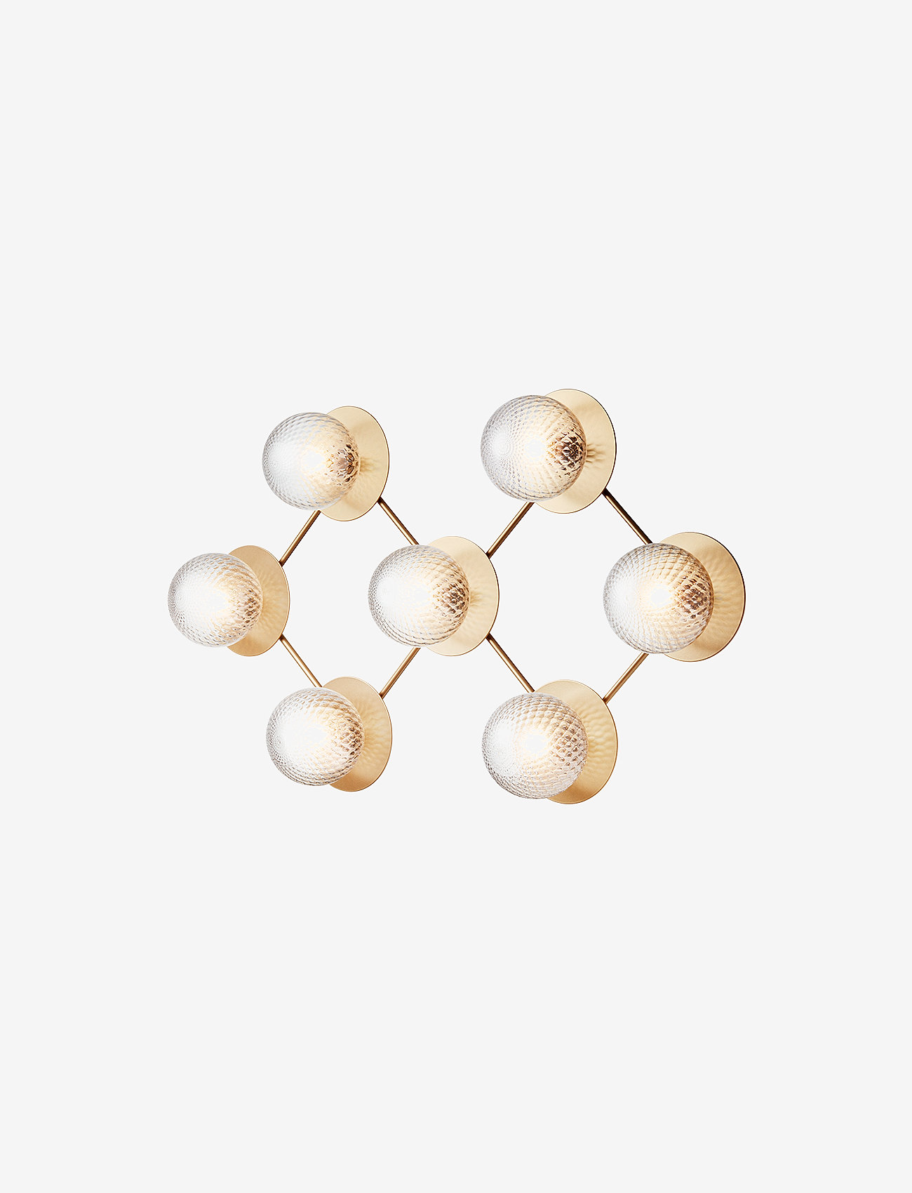 Nuura - Liila 7 - køb efter pris - nordic gold / optic clear - 0