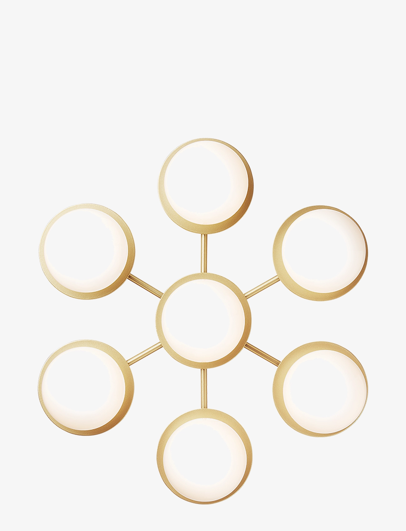 Nuura Liila Star, Væglampe, Guld, Str: ONE SIZE x 14.8