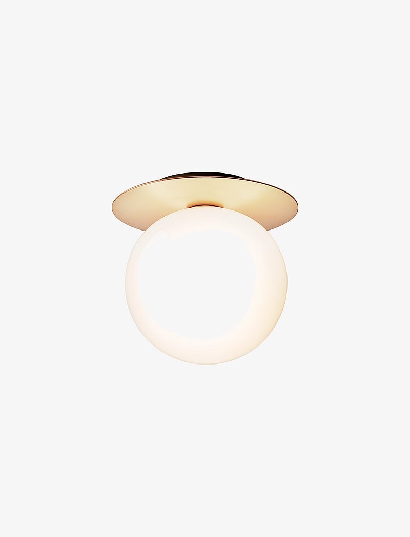 Nuura - Liila 1 Large - deckeneinbauleuchten - nordic gold/opal white - 0