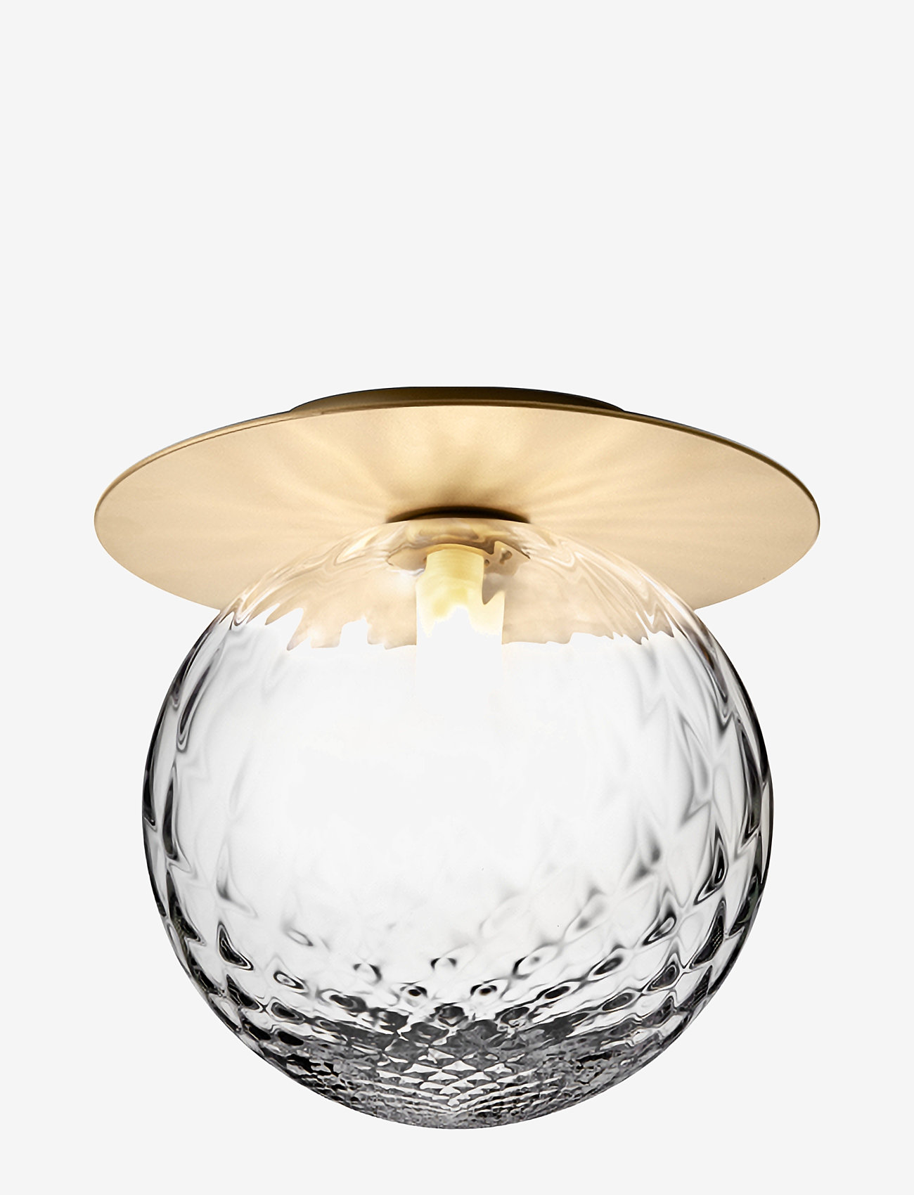 Nuura - Liila 1 Large - flush mount ceiling lights - nordic gold/optic clear - 0