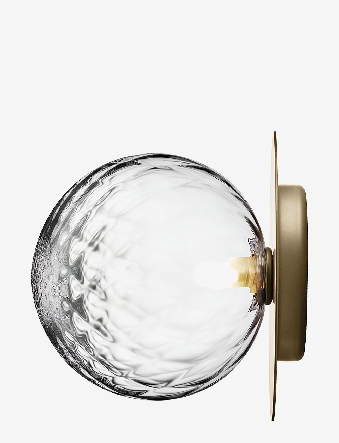 Nuura - Liila 1 Large - flush mount ceiling lights - nordic gold/optic clear - 2