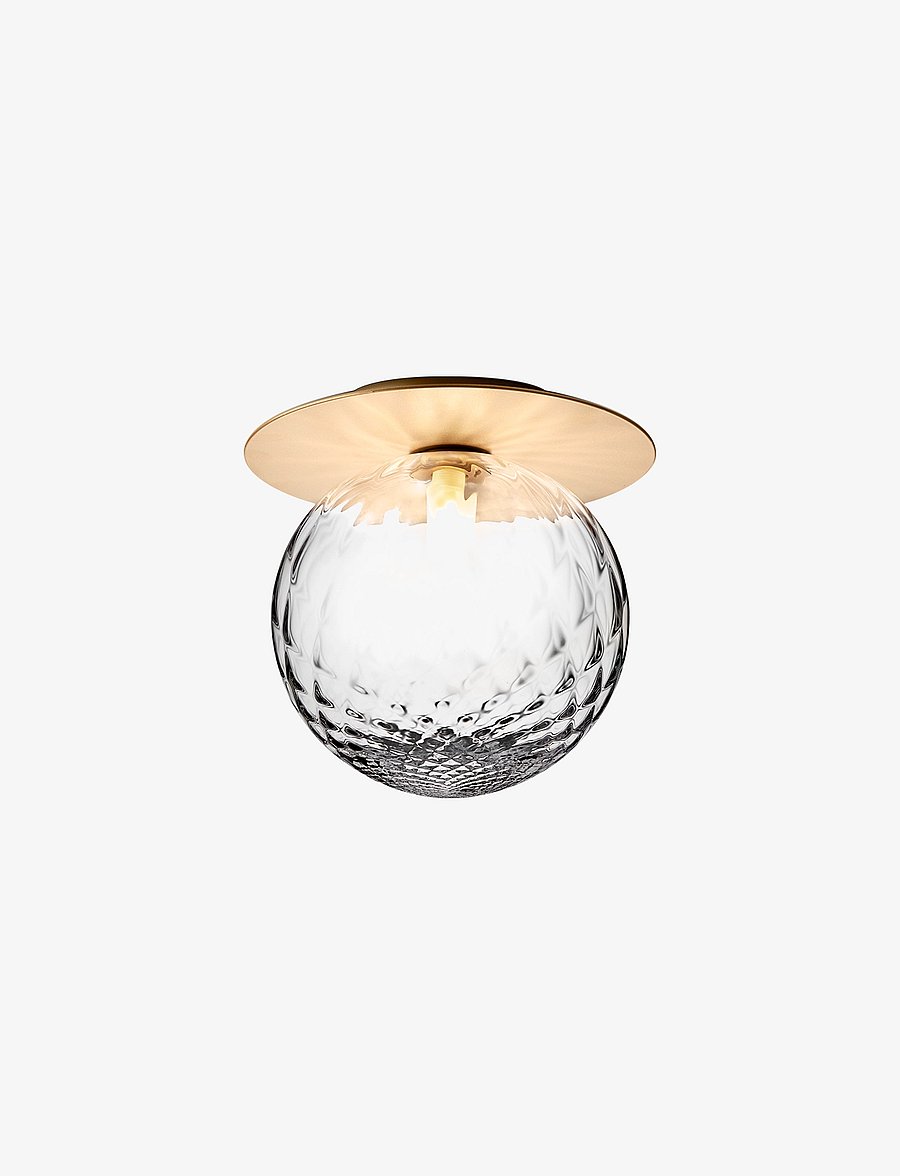 Nuura - Liila 1 Large - deckeneinbauleuchten - nordic gold/optic clear - 3