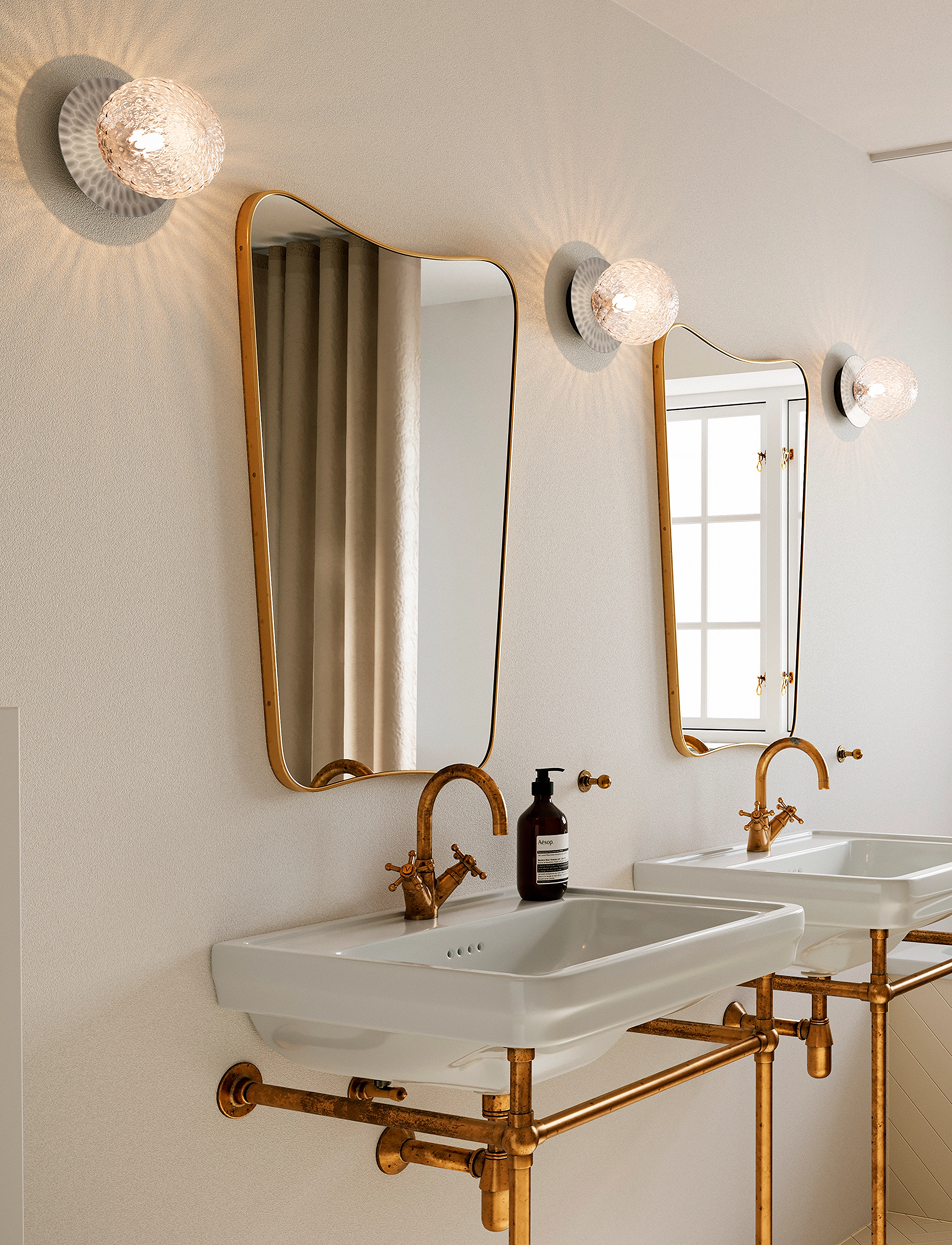 Nuura Liila 1 Medium, One Size x 17, Ceiling Lamps, Silber - Flush Mount Lights, Homeware