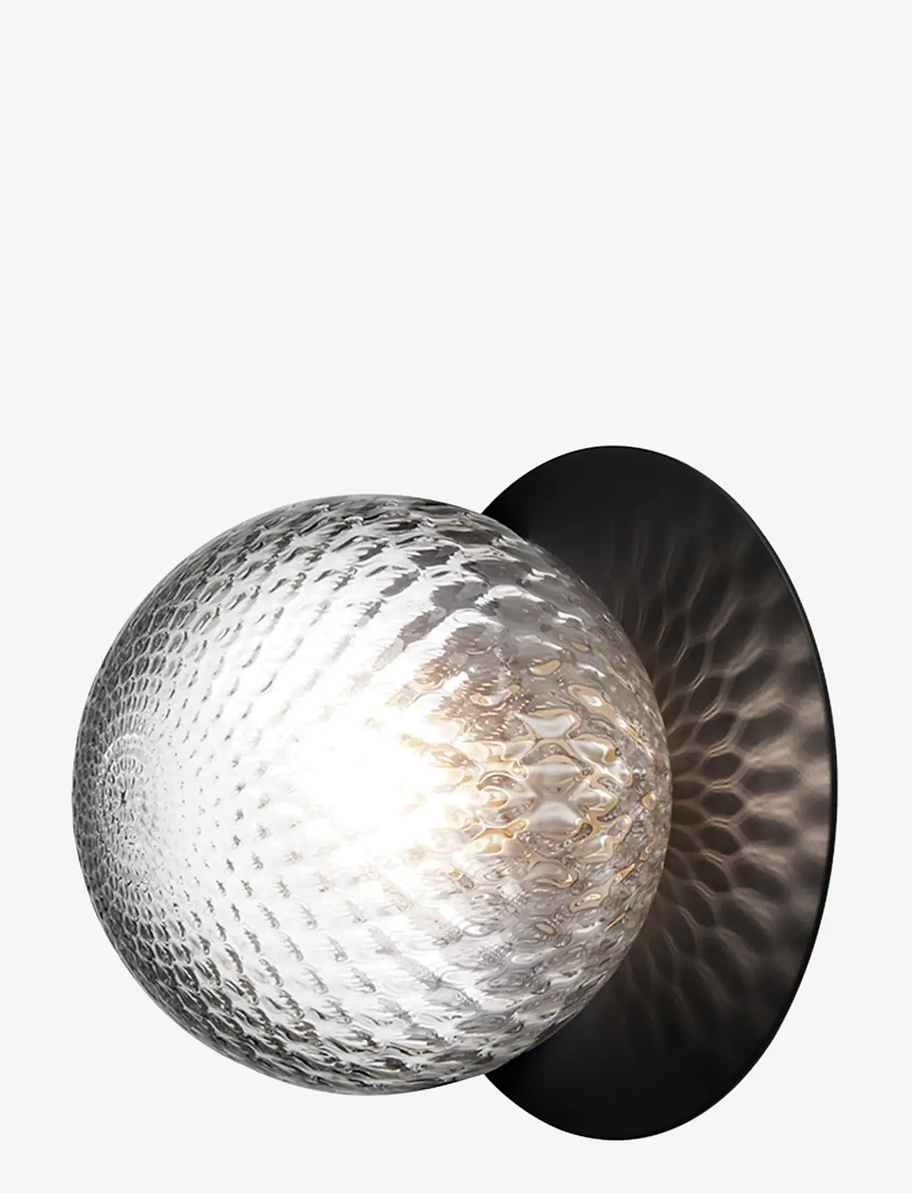 Nuura - Liila 1 Medium - deckeneinbauleuchten - black / optic clear - 1