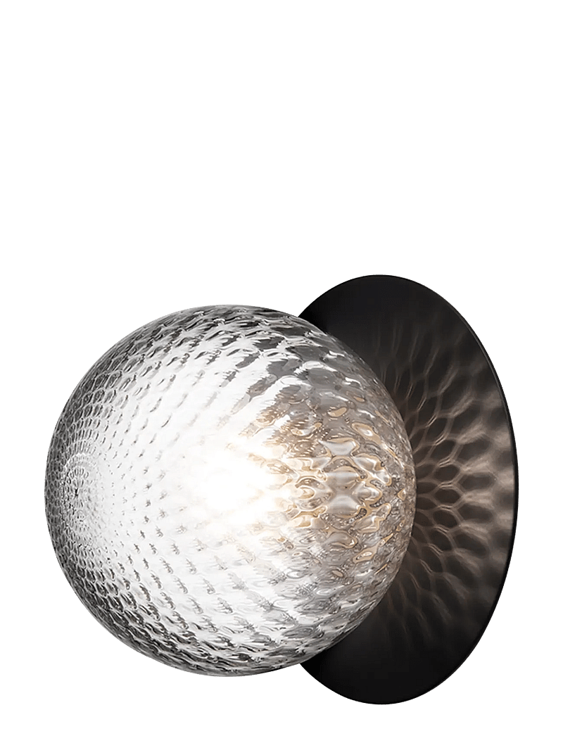 Nuura - Liila 1 Medium - deckeneinbauleuchten - black / optic clear - 1