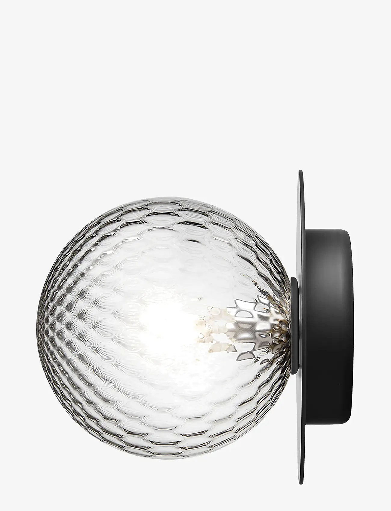 Nuura - Liila 1 Medium - deckeneinbauleuchten - black / optic clear - 2