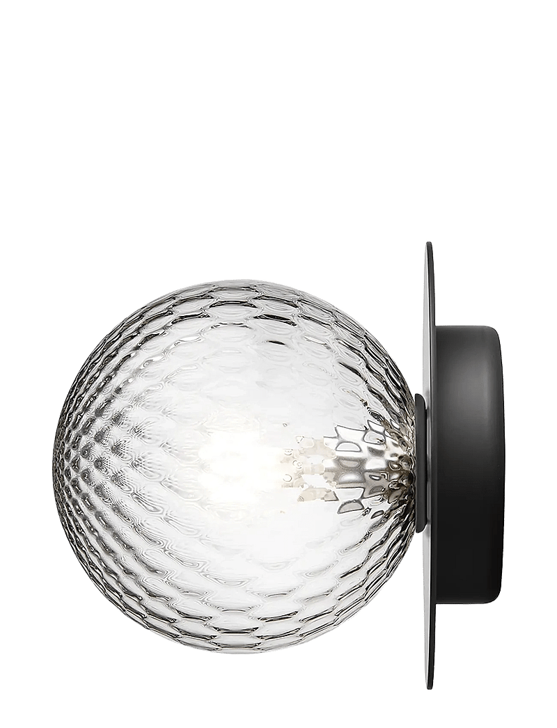 Nuura - Liila 1 Medium - deckeneinbauleuchten - black / optic clear - 2