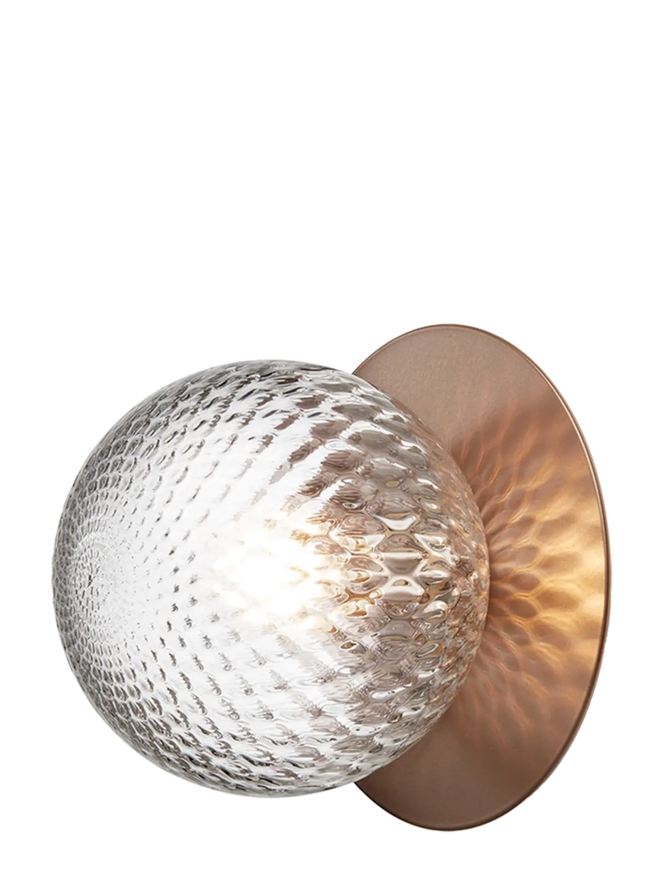 Nuura Liila 1 Medium - Valaisimet - DARK BRONZE / OPTIC CLEAR / gold