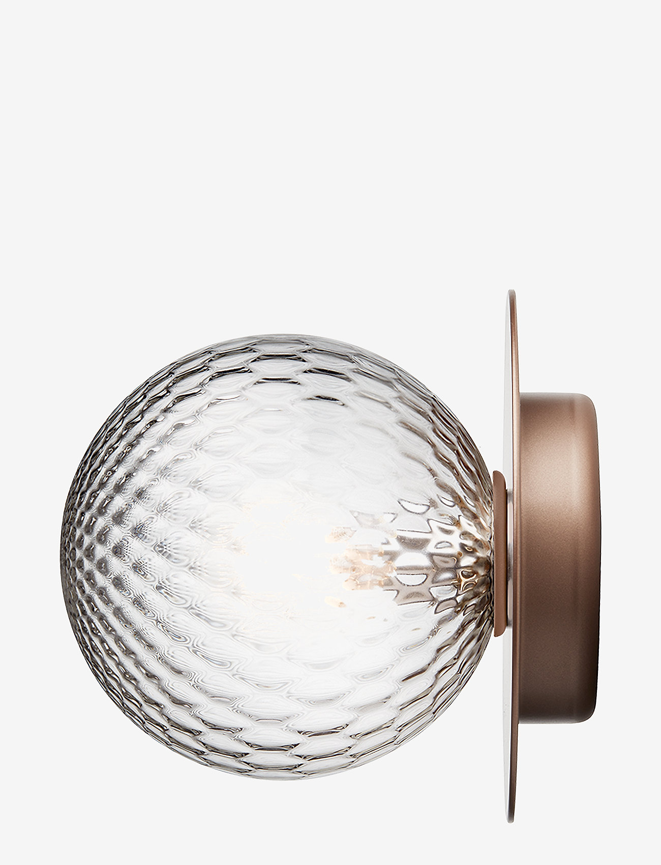 Nuura - Liila 1 Medium - deckeneinbauleuchten - dark bronze / optic clear - 2