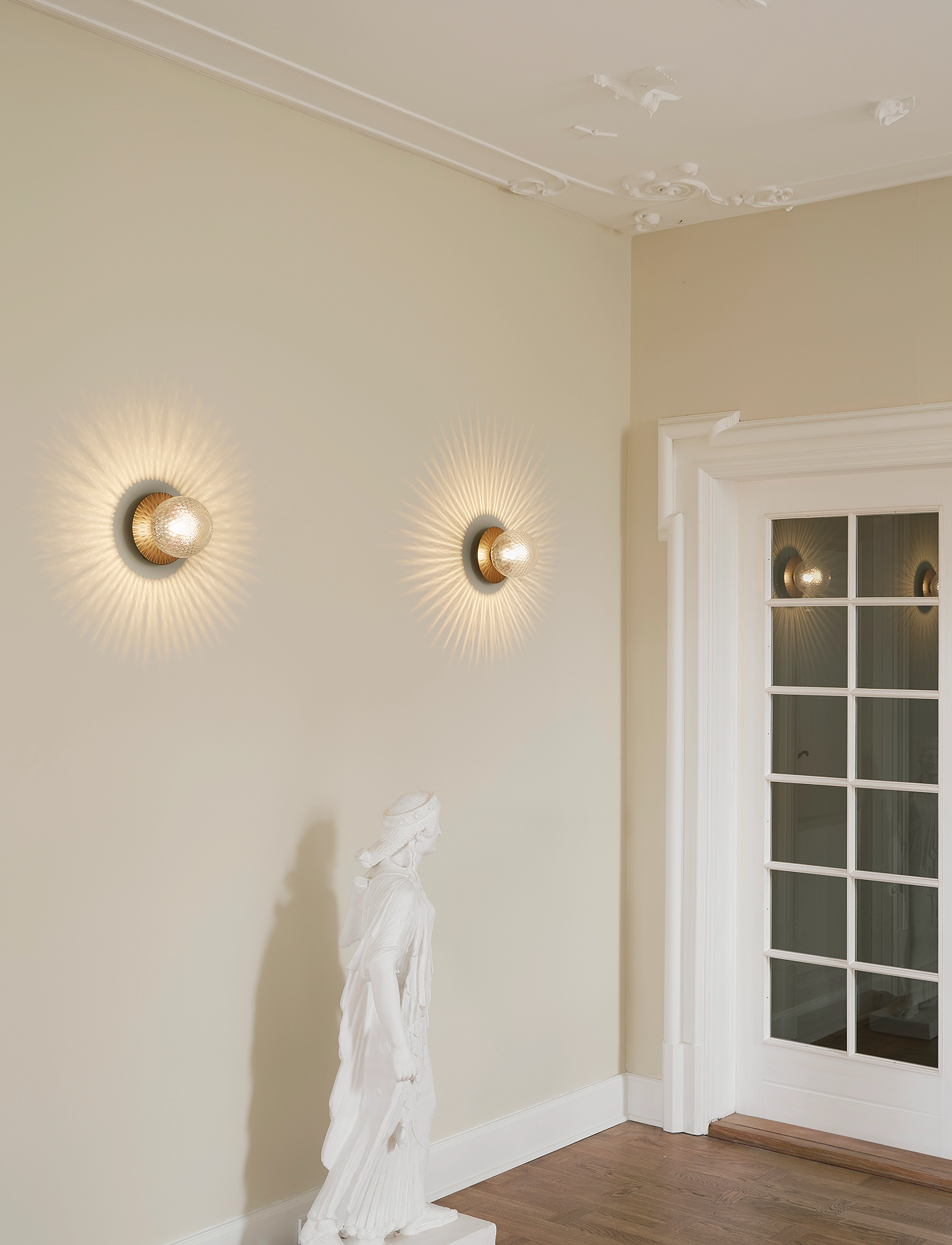 Nuura Liila 1 Medium, One Size x 17, Ceiling Lamps, Gold - Flush Mount Lights, Homeware