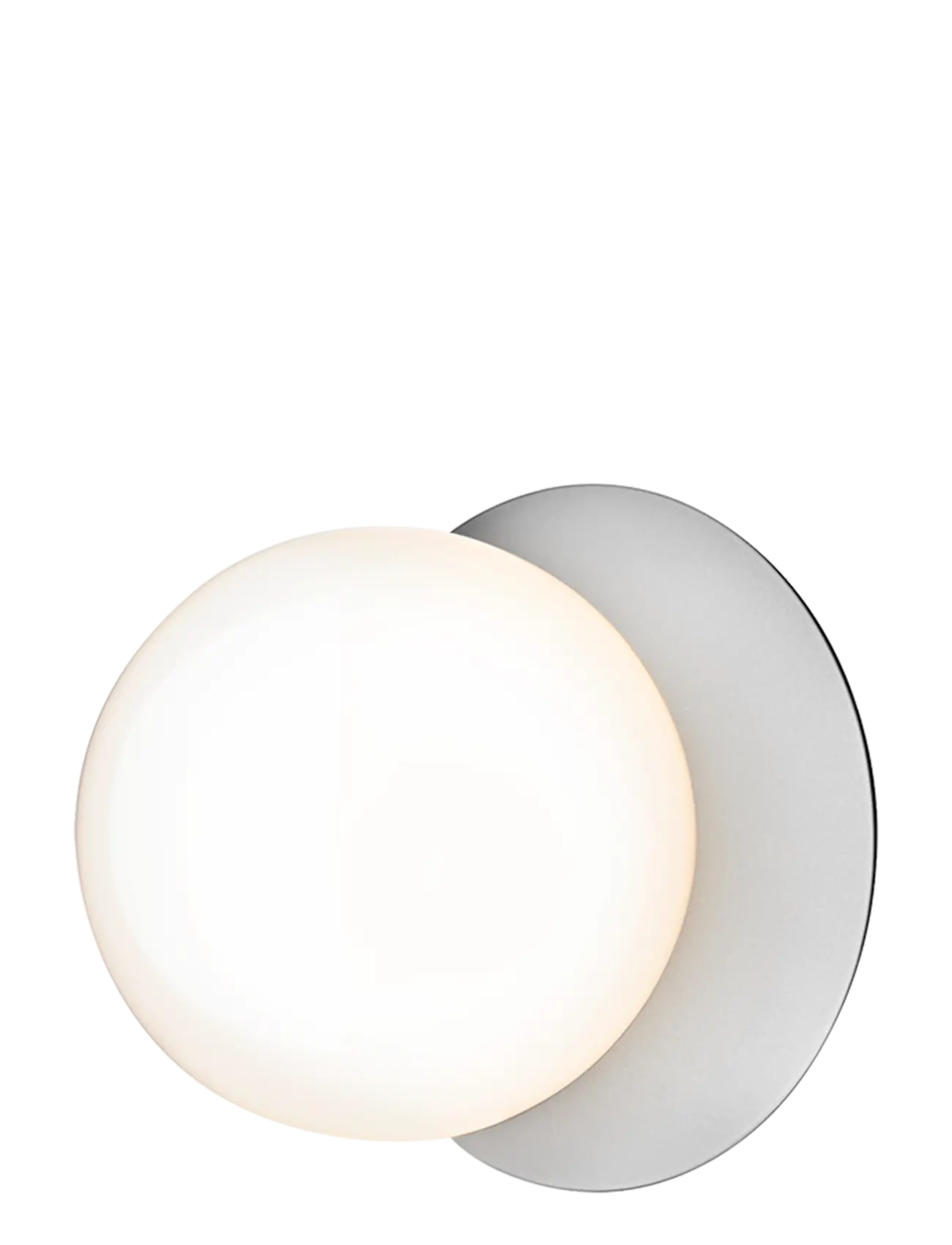 Nuura Liila 1 Medium - Lamps - LIGHT SILVER / OPAL / silver