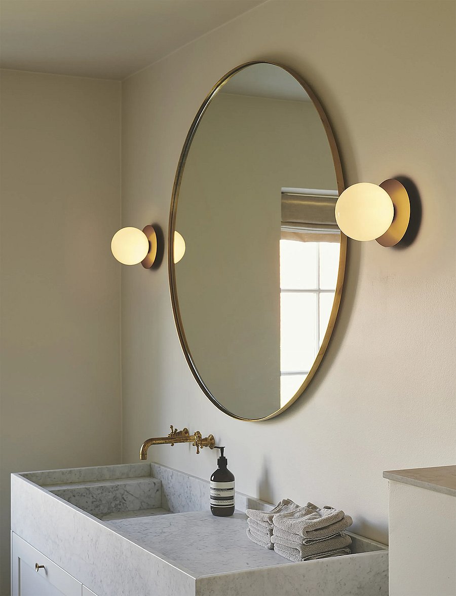 Nuura - Liila 1 Medium - deckeneinbauleuchten - nordic gold / opal - 4