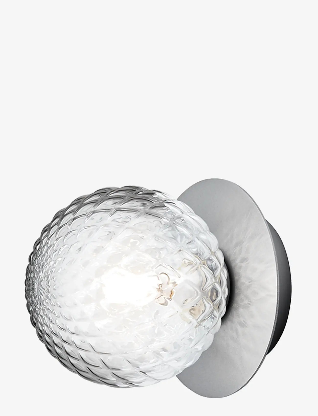 Nuura - Liila 1 Small - flush mount ceiling lights - light silver / optic clear - 1