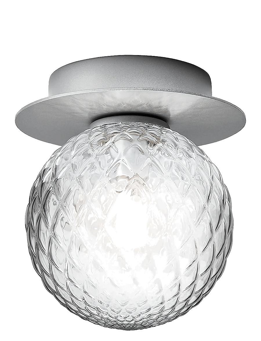 Nuura - Liila 1 Small - plafoonid - light silver / optic clear - 2