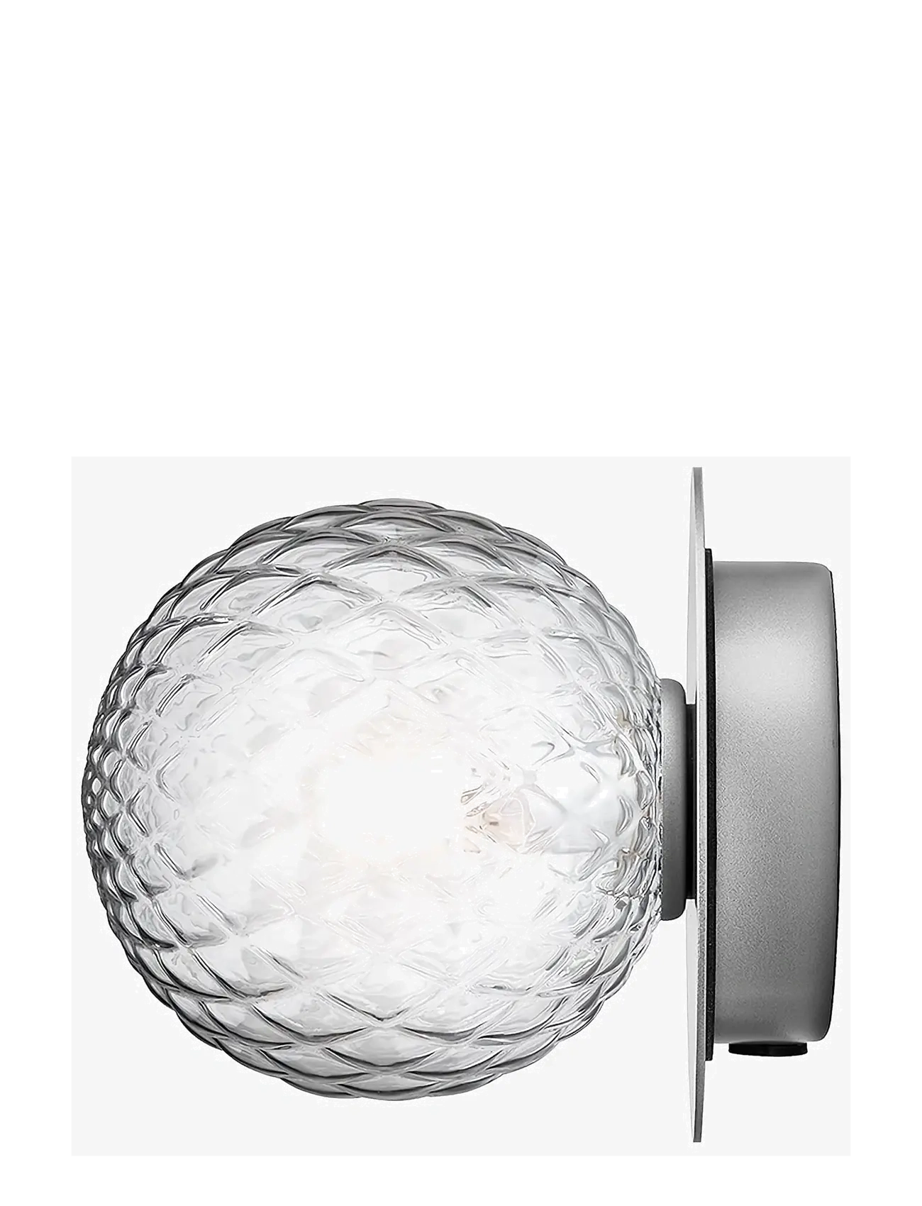 Nuura - Liila 1 Small - flush mount ceiling lights - light silver / optic clear - 3
