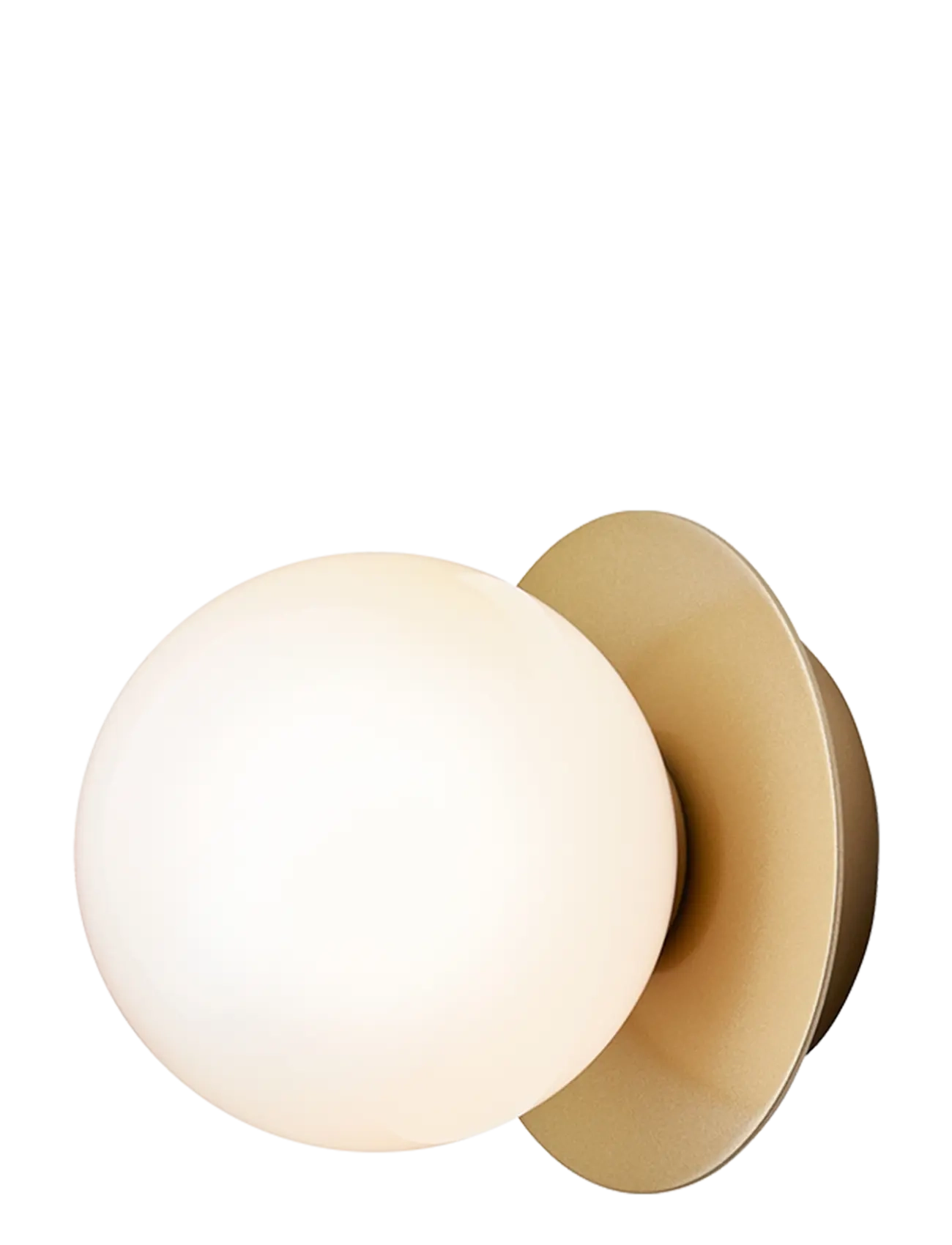 Nuura Liila 1 Small, Væglampe, Guld, Str: Ø 14 CM x 14.9