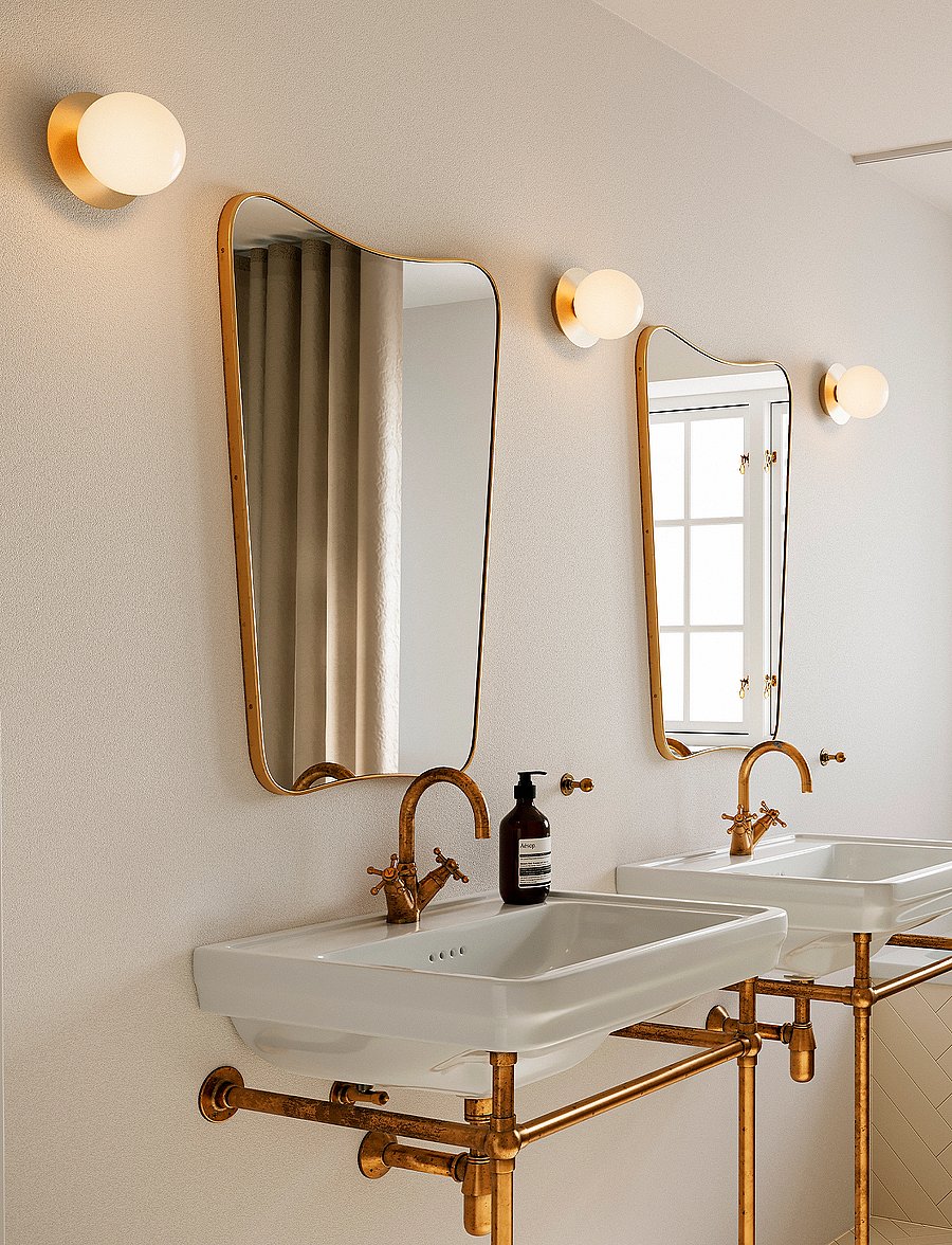 Nuura - Liila 1 Small - plafoonid - nordic gold / opal - 4