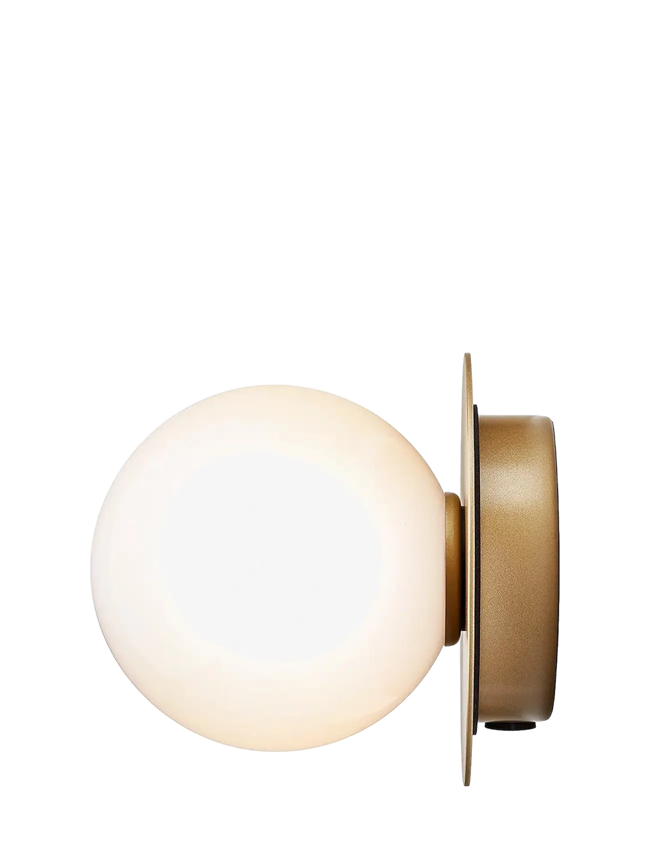 Nuura - Liila 1 Small - podtynkowe lampy sufitowe - nordic gold / opal - 3