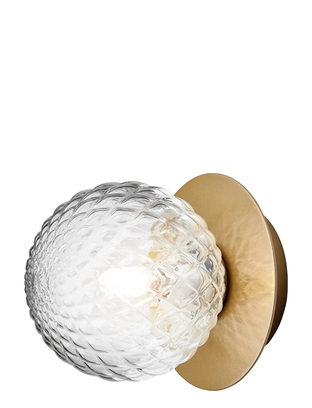 Nuura Liila 1 Small, Væglampe, Guld, Str: Ø 14 CM x 14.9