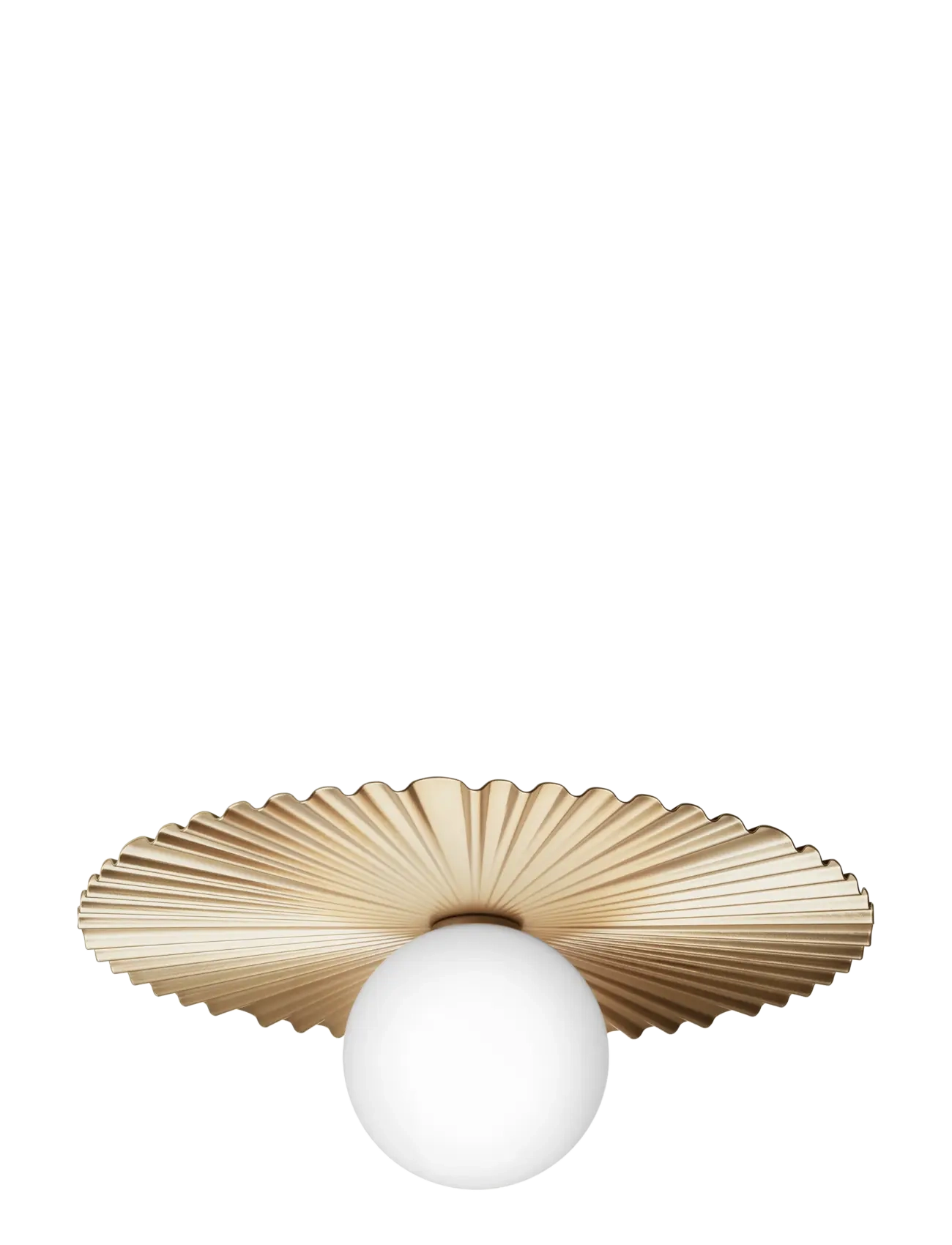 Nuura - Liila Muuse Medium IP44 - flush mount ceiling lights - nordic gold / opal - 2