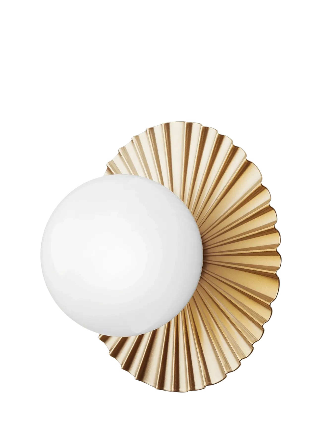 Nuura Liila Muuse Small Wall/Ceiling, Væglampe, Guld, Str: ONE SIZE