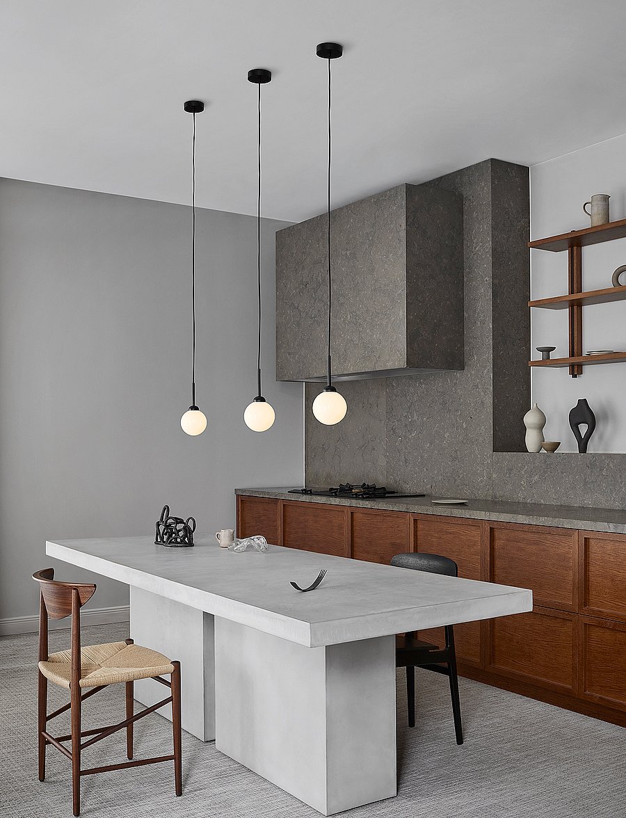 Nuura - Apiales 1 - pendellampen - satin black / opal - 0