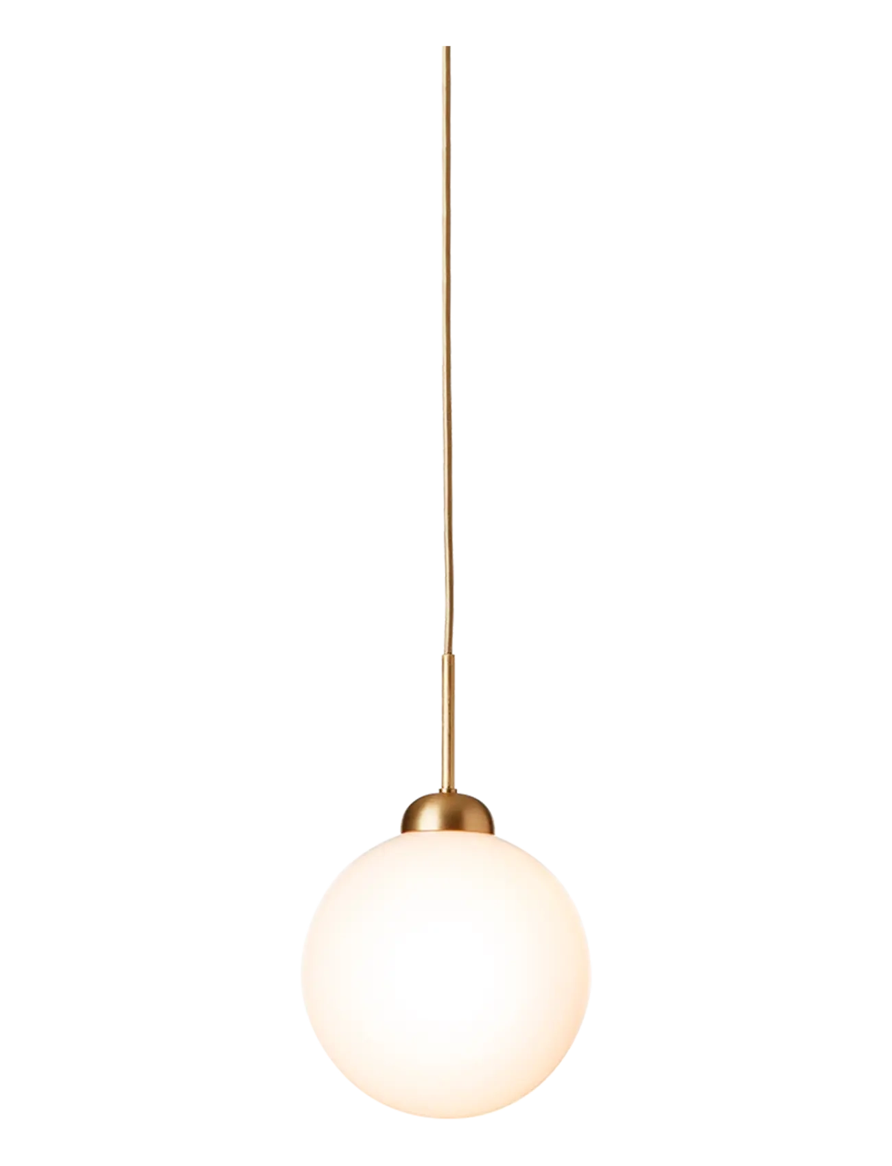 BRUSHED BRASS / OPAL