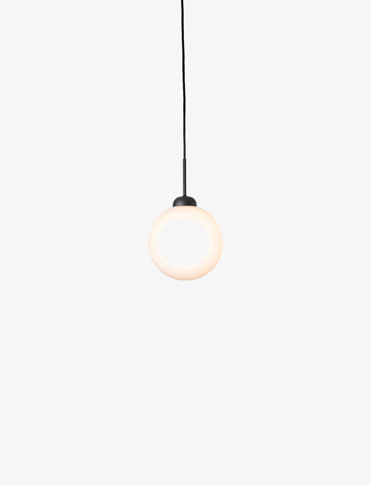 Nuura - Apiales 1 Large - pendellampen - satin black / opal - 0