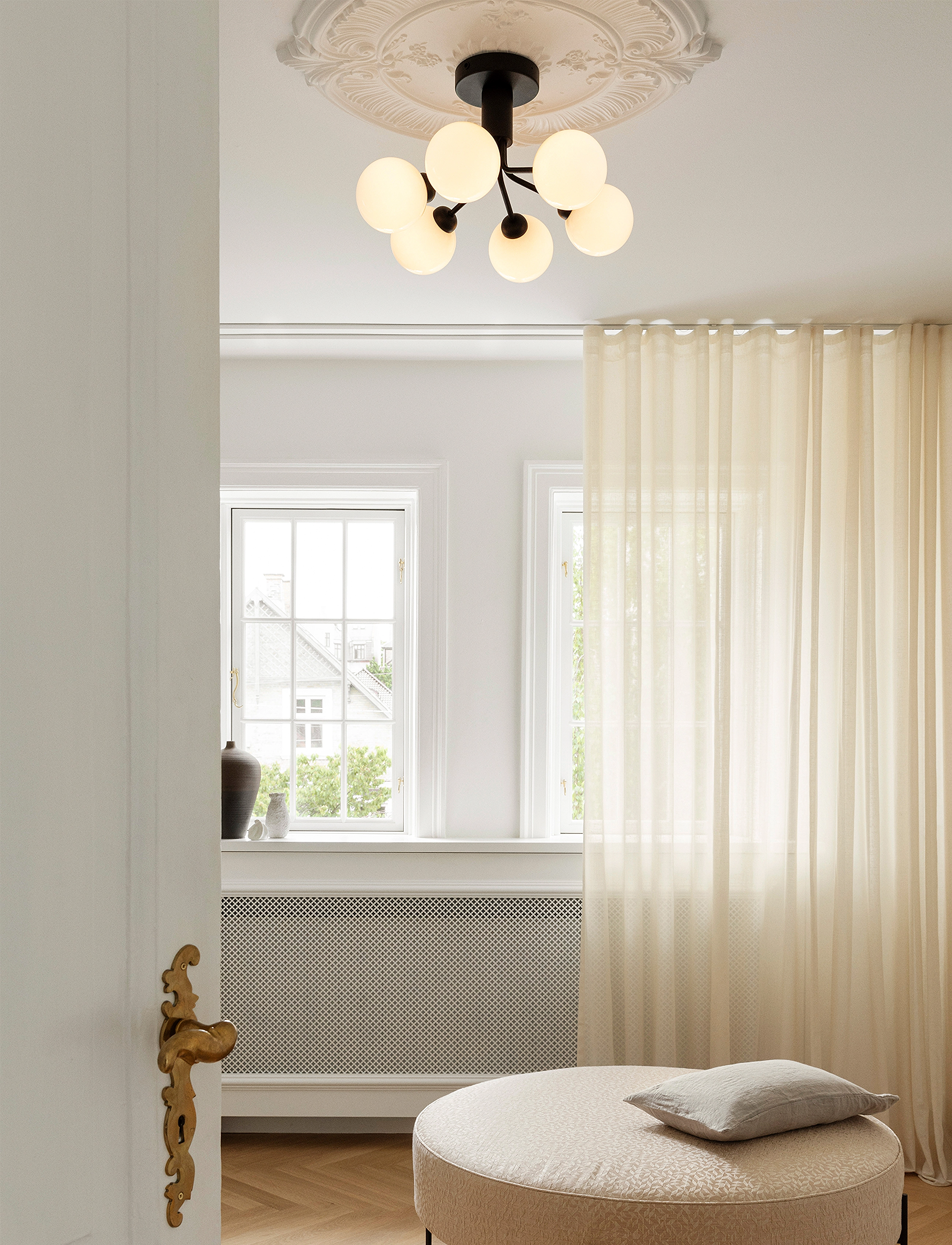 Nuura Apiales 6 Ceiling, One Size, Ceiling Lamps, Schwarz - Flush Mount Lights, Homeware