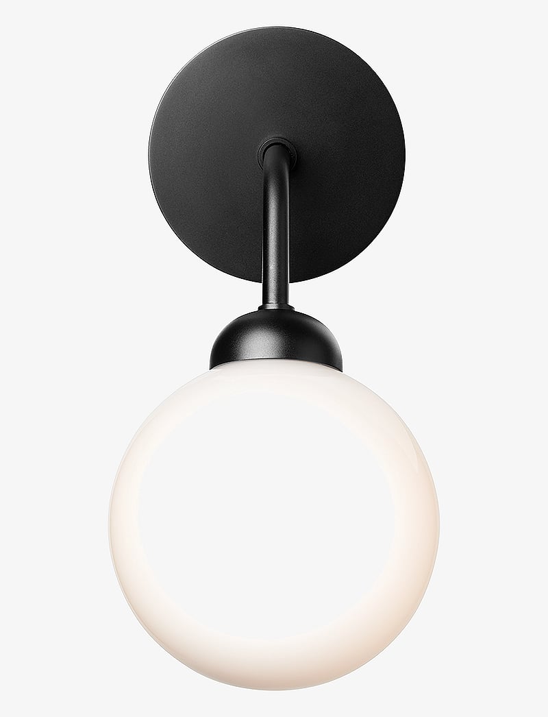 Nuura - Apiales Wall - wandleuchten - satin black / opal - 1